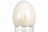Polished Pink Inesite Egg - South Africa #356359-1